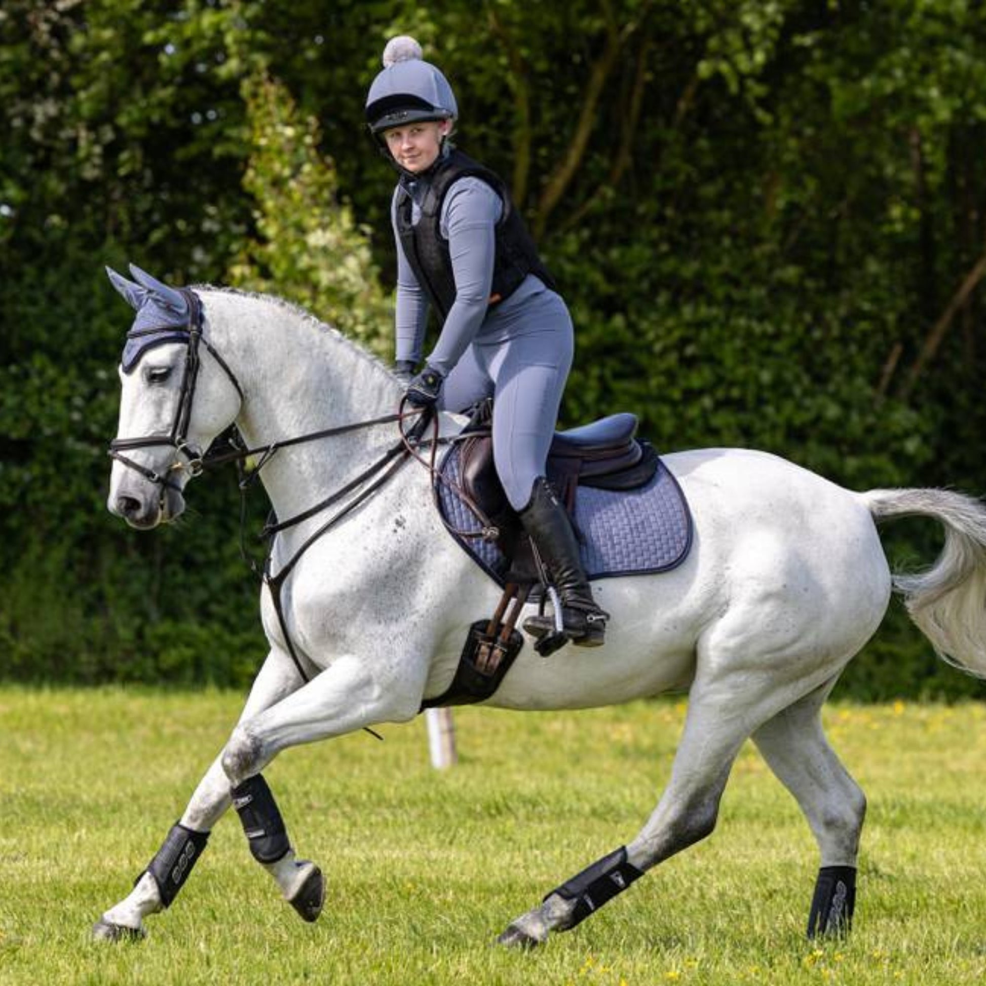 LeMieux Classique Suede CC Square - EQ Saddlery