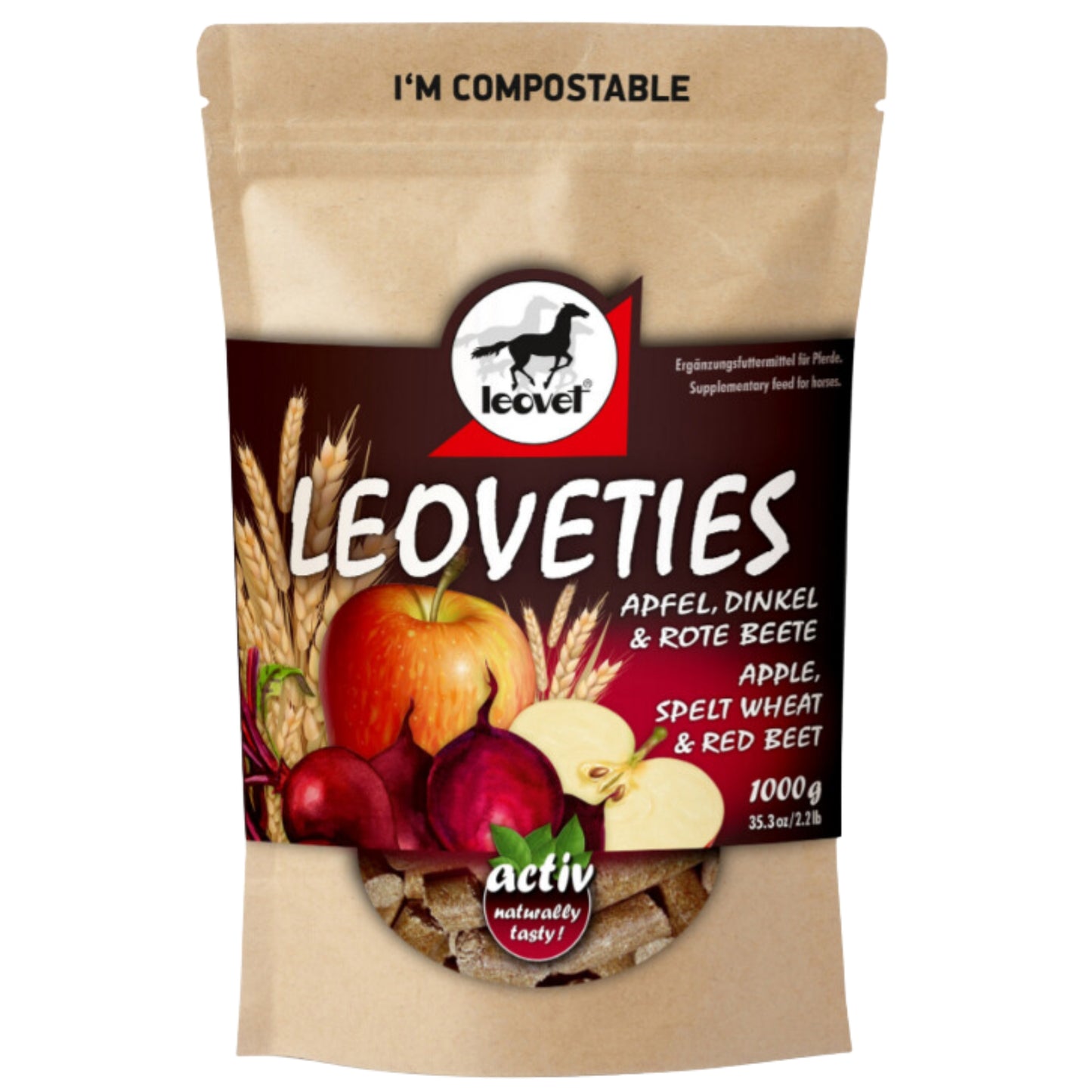 Leoveties Apple Spelt Red Beet