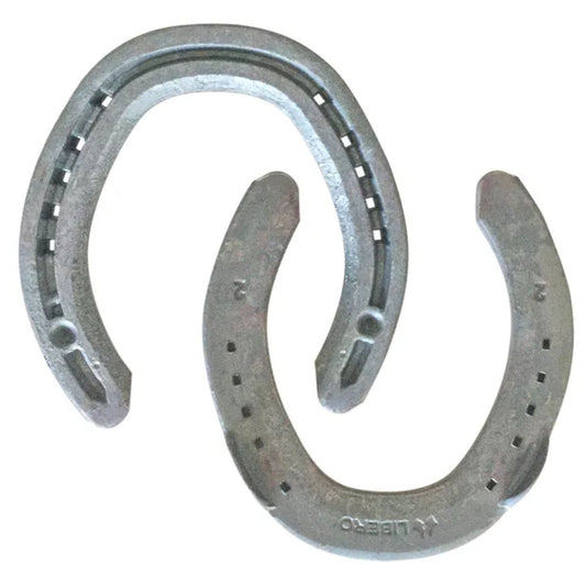 Libero Concave Hind 8mm Side Clip Steel Horse Shoes