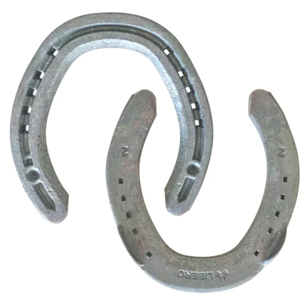 Libero Concave Hind 8mm Side Clip Steel Horse Shoes