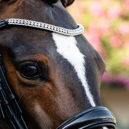 Lumi Pony Amie Hanoverian Rolled Leather Bridle - EQ Saddlery