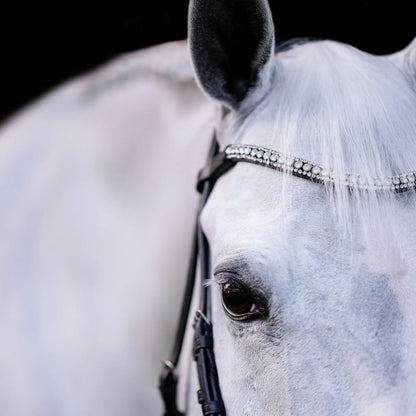 Lumi Pony Amie Hanoverian Rolled Leather Bridle - EQ Saddlery
