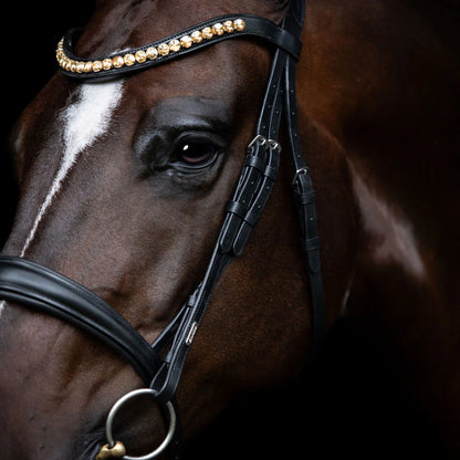Lumiere Athens Cavesson Leather Bridle - EQ Saddlery