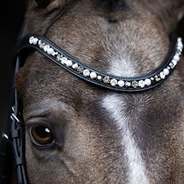 Lumiere Mercury Bridle with Rubber Grip Reins