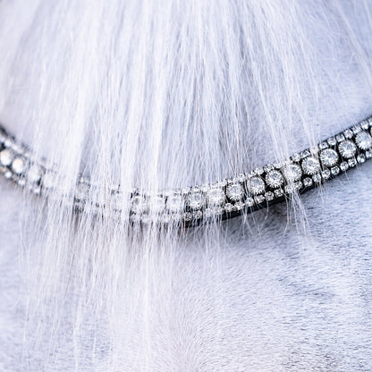 Lumiere Solitaire Crystal Browband