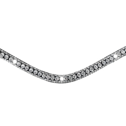 Lumiere Solitaire Crystal Browband