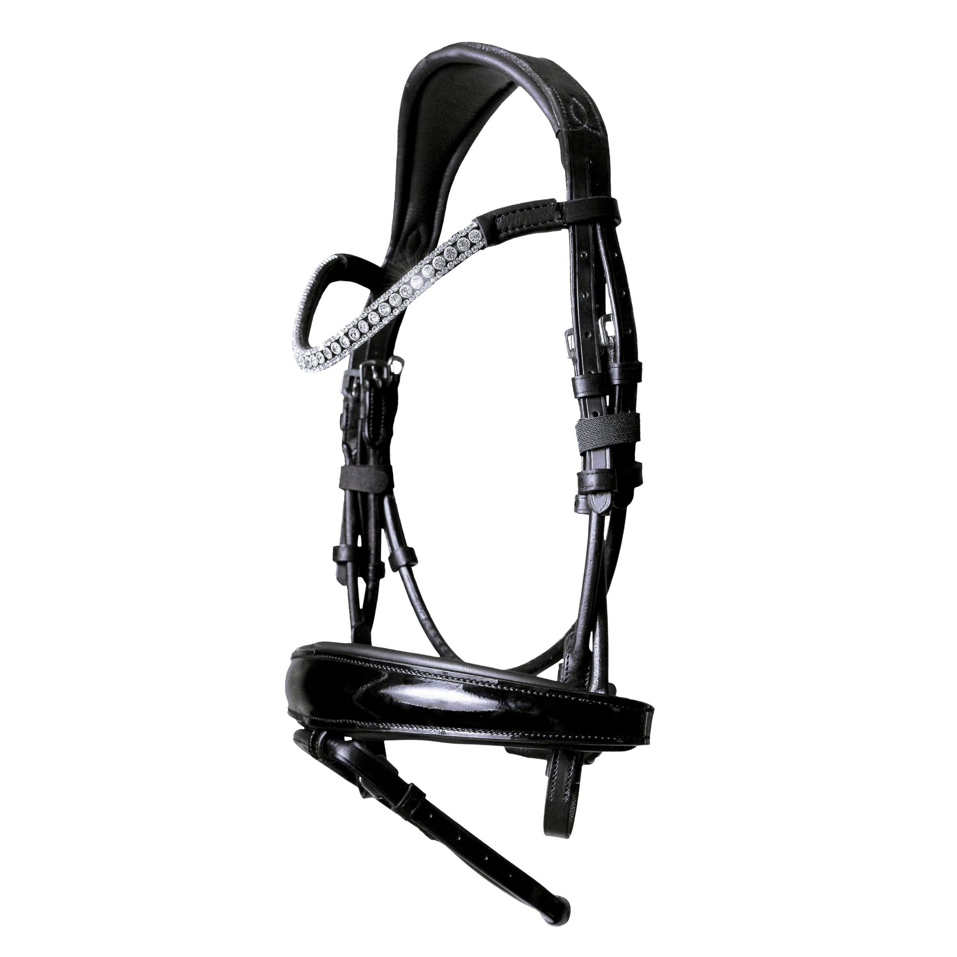 Lumi Pony Amie Hanoverian Rolled Leather Bridle - EQ Saddlery