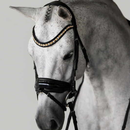 Lumiere Ariana Hanoverian Leather Bridle - EQ Saddlery