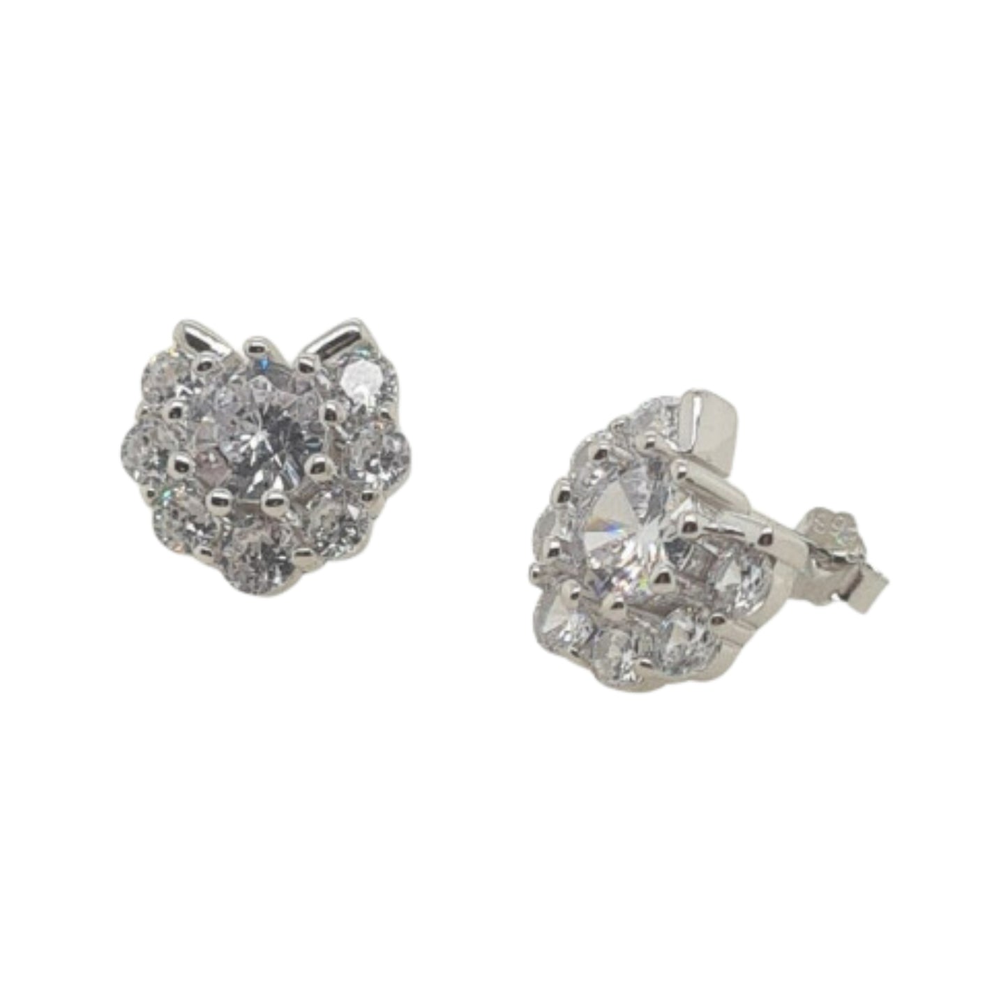 MCJ CZ Stud Earrings - EQ Saddlery