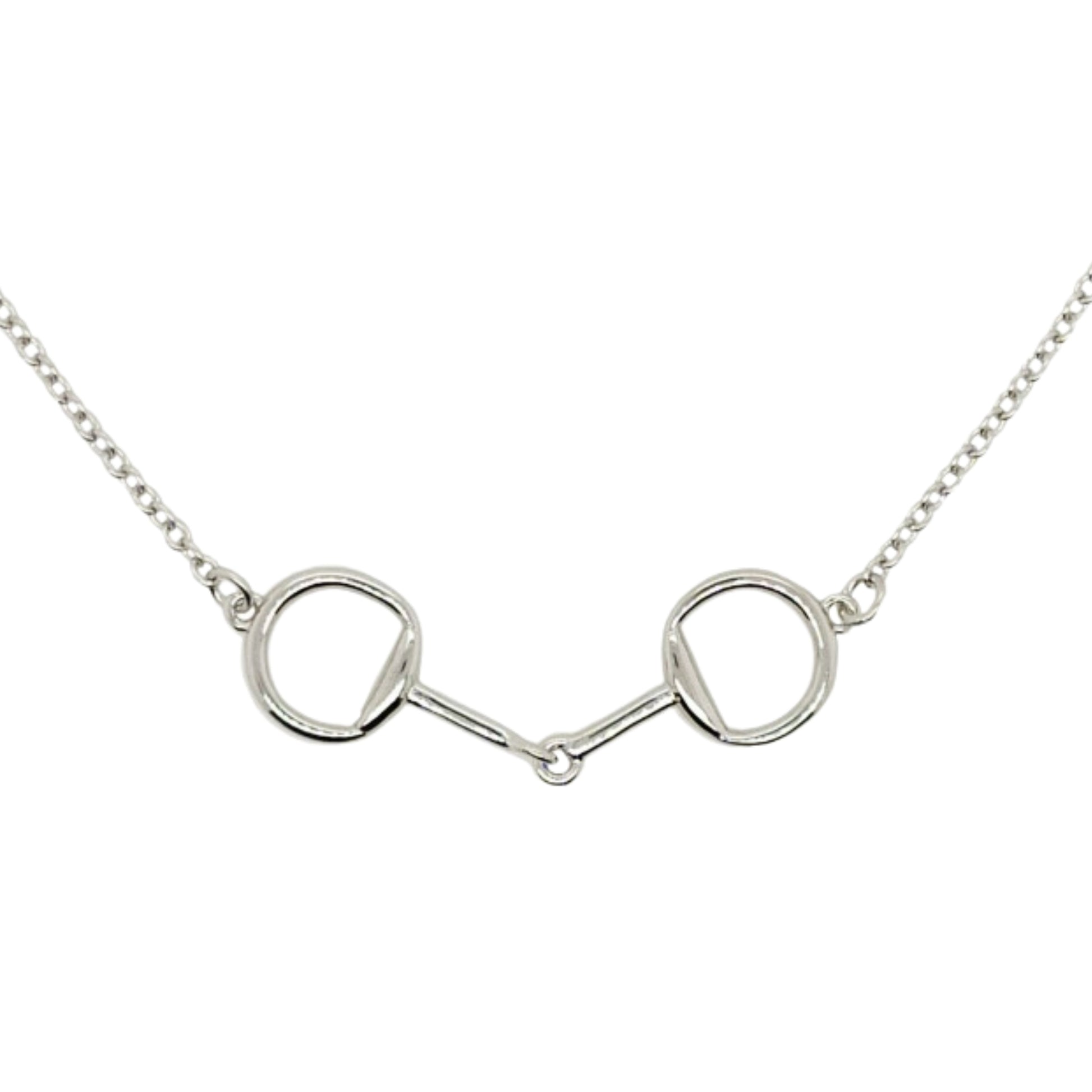 MCJ Chain Snaffle Bit Pendant - EQ Saddlery