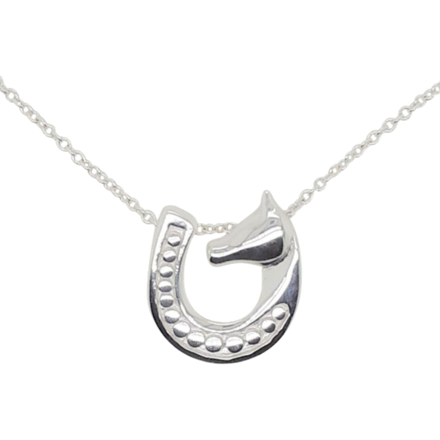 MCJ Crystals Horse Pendant