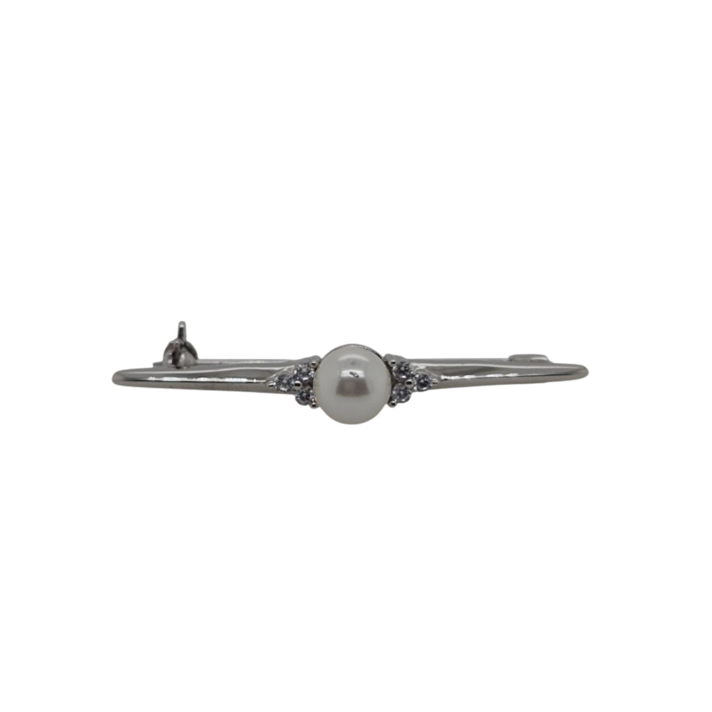 MCJ Pearl Stock Pin