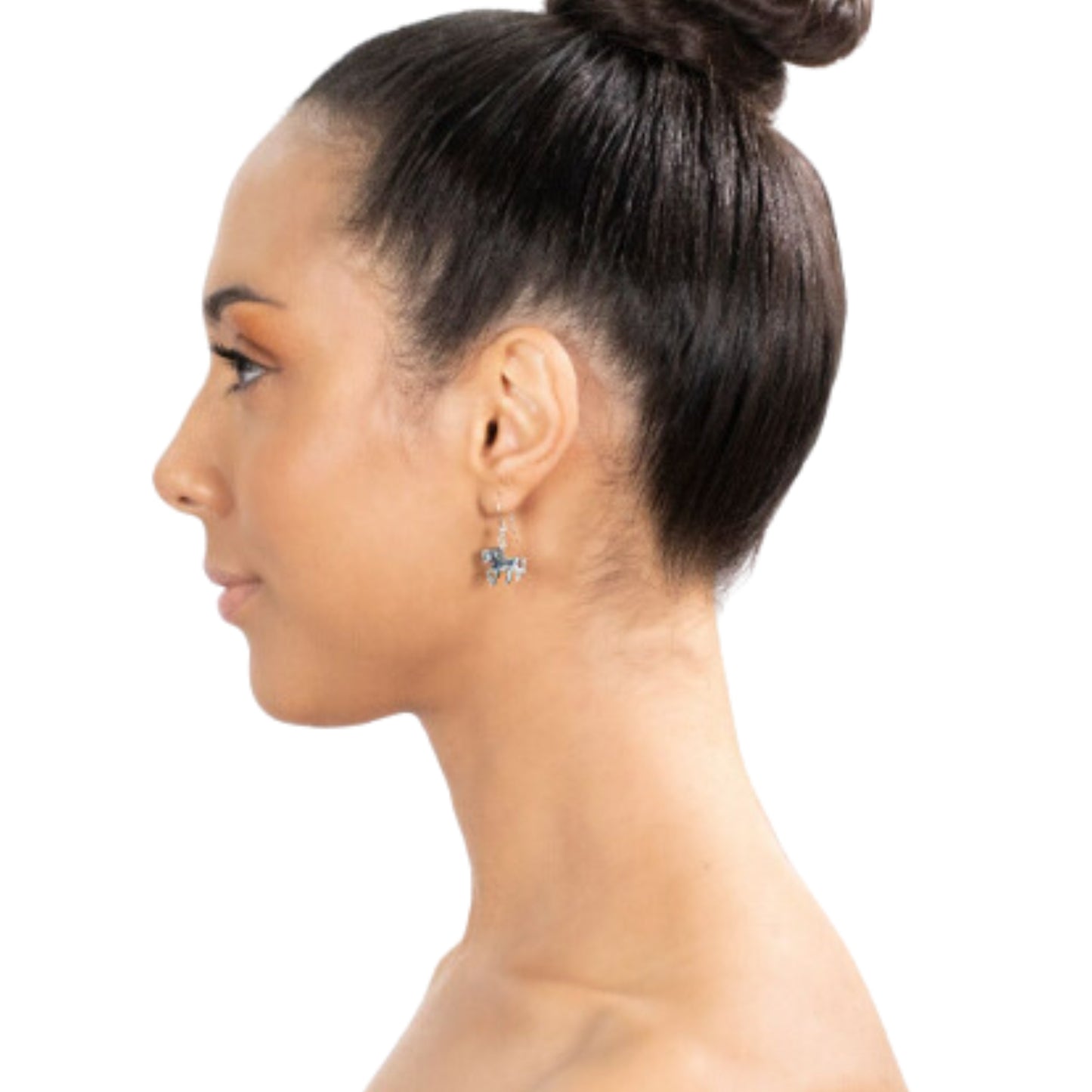 MCJ Small Horse Drop Earrings