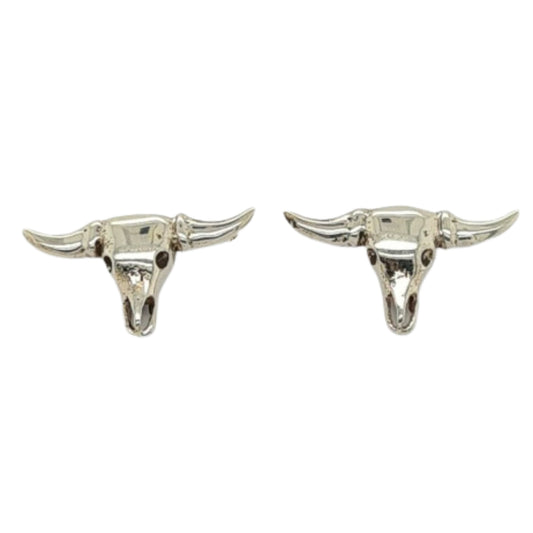 MCJ Steer Head Stud Earring - EQ Saddlery