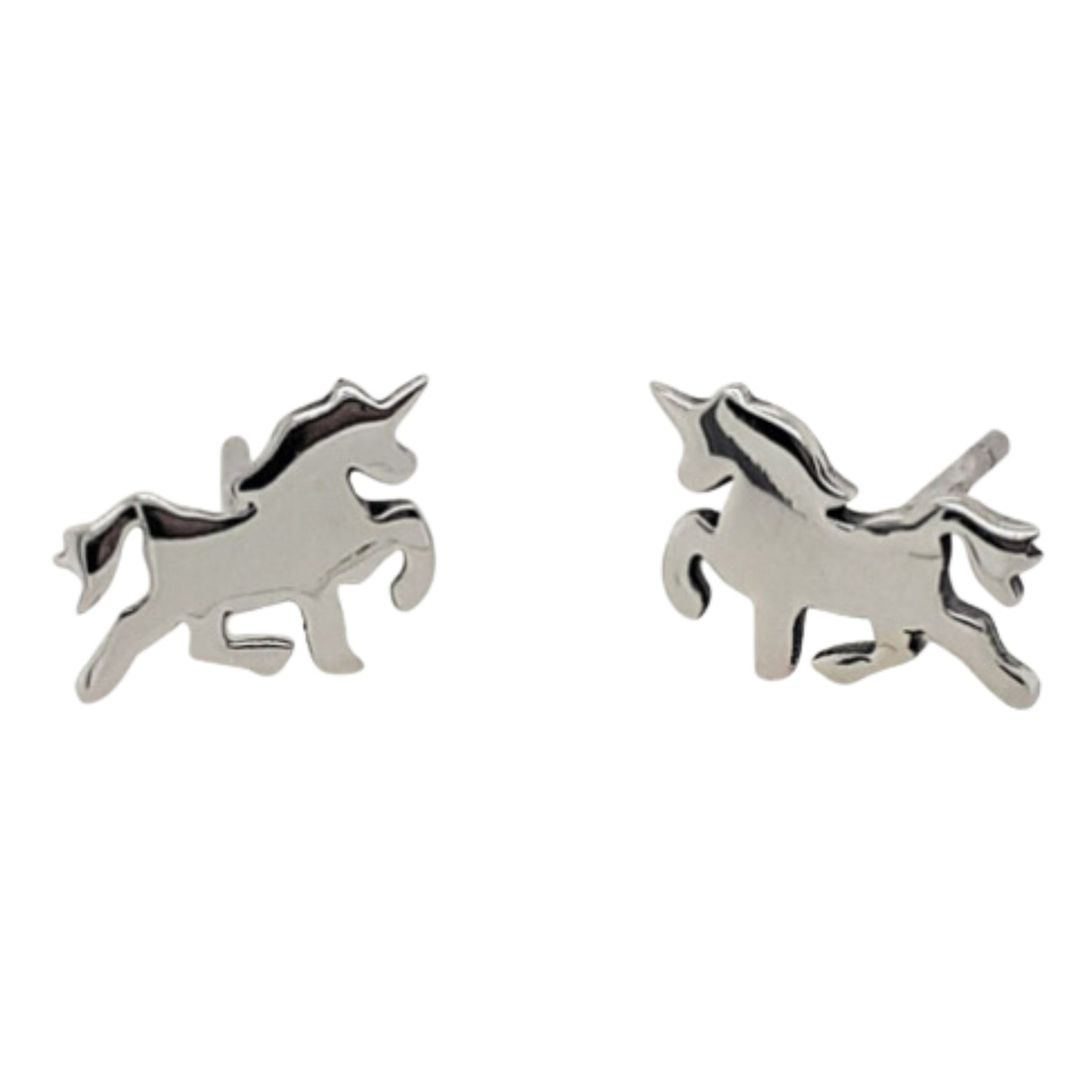 MCJ Unicorn Cartoon Stud Earrings - EQ Saddlery