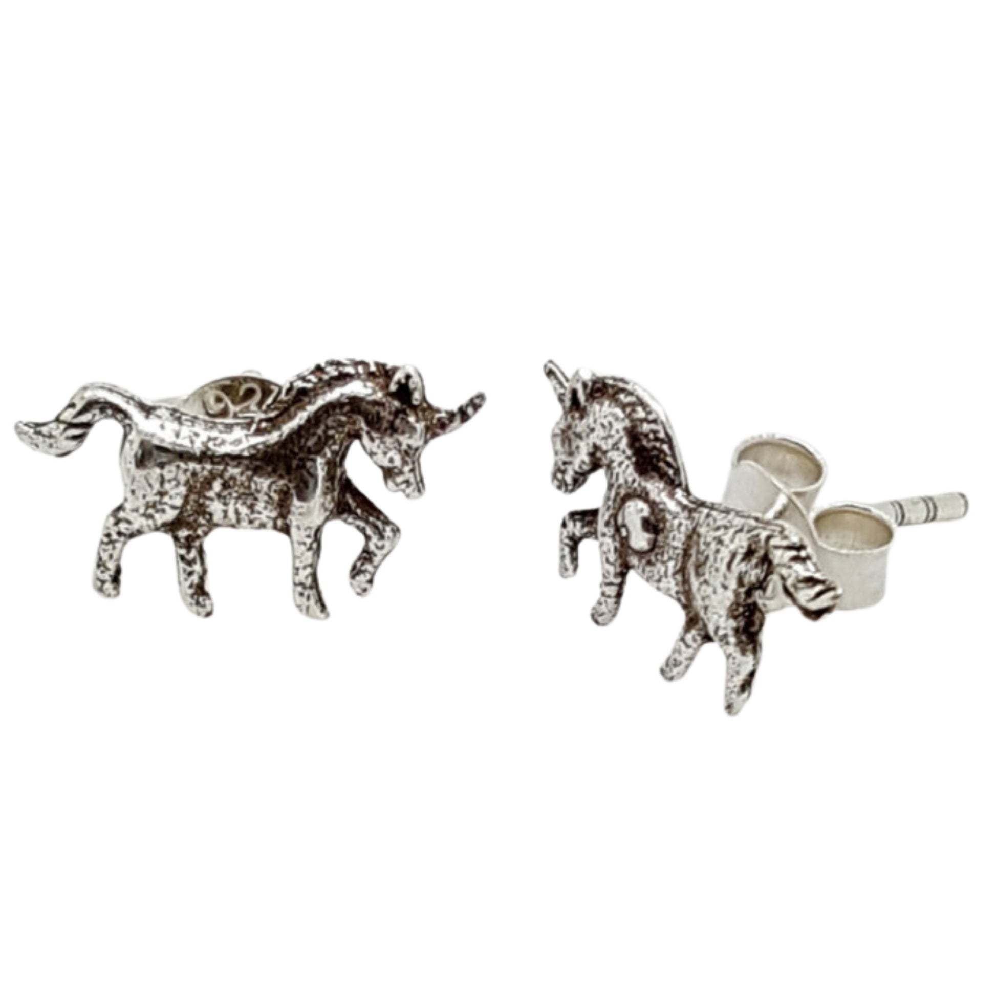 MCJ Unicorn Stud Earrings - EQ Saddlery