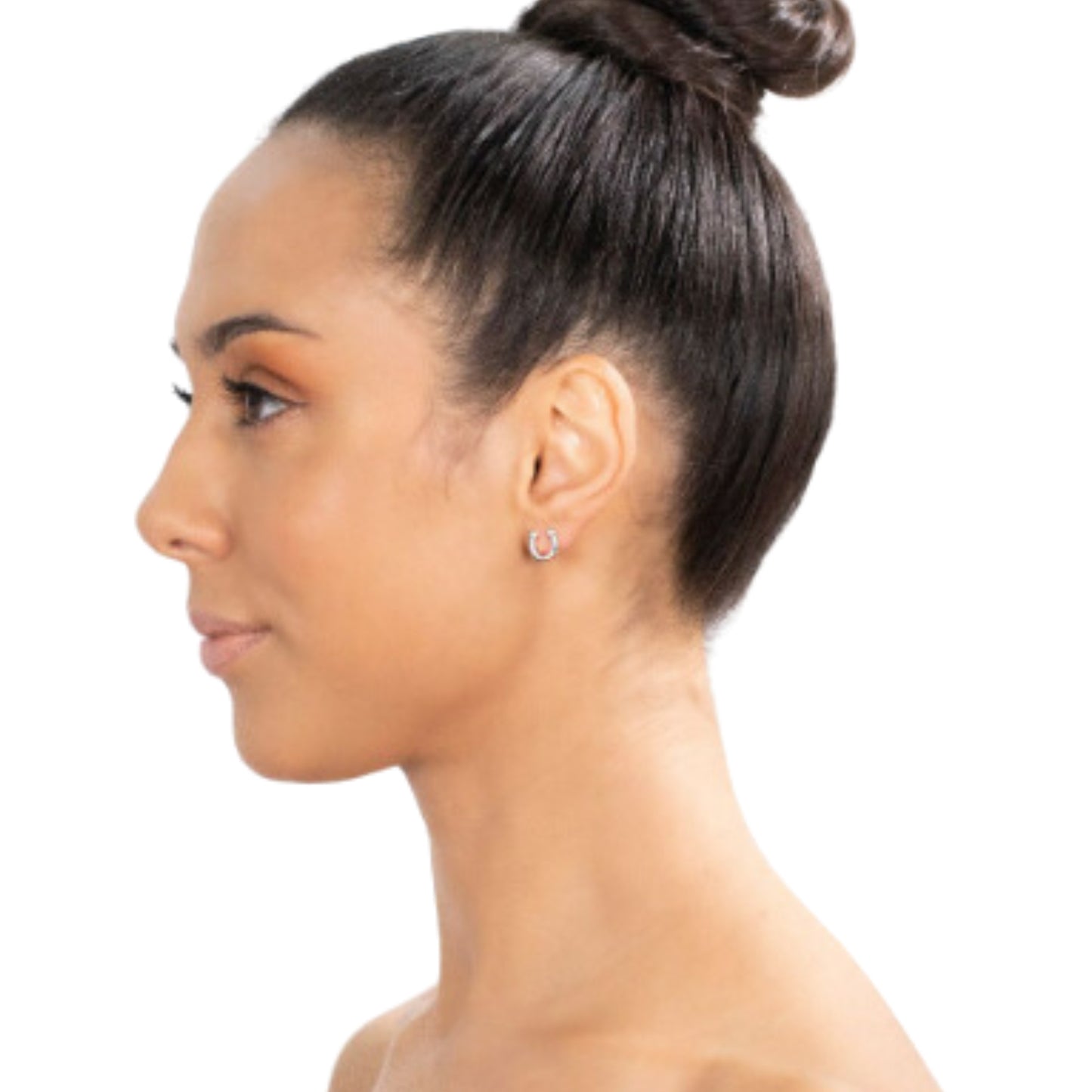MCJ Upright Horseshoe Earrings