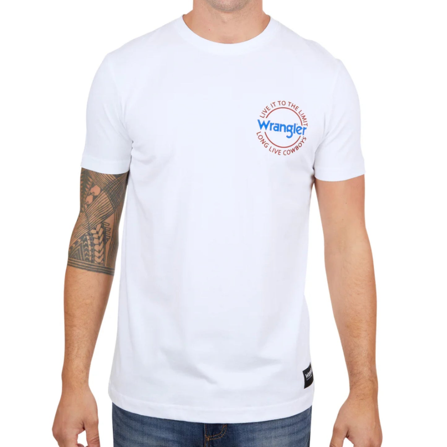 Wrangler Mens Finn Short Sleeve Tee - EQ Saddlery