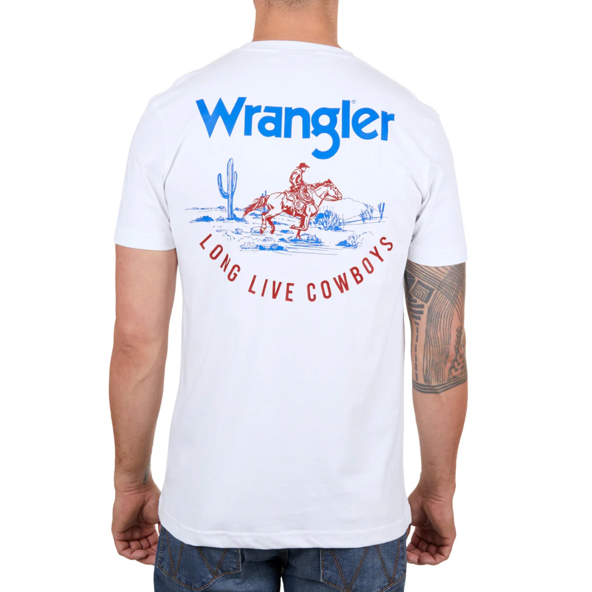 Wrangler Mens Finn Short Sleeve Tee - EQ Saddlery