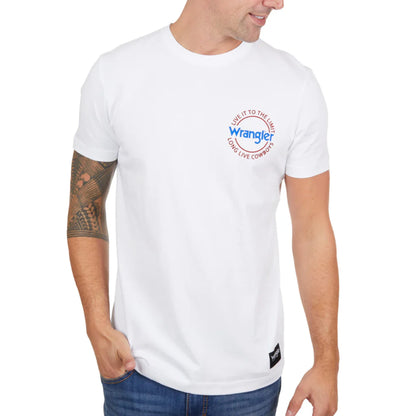 Wrangler Mens Finn Short Sleeve Tee - EQ Saddlery