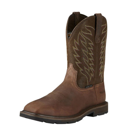 Ariat Mens Groundbreaker Wide Square Toe Boots