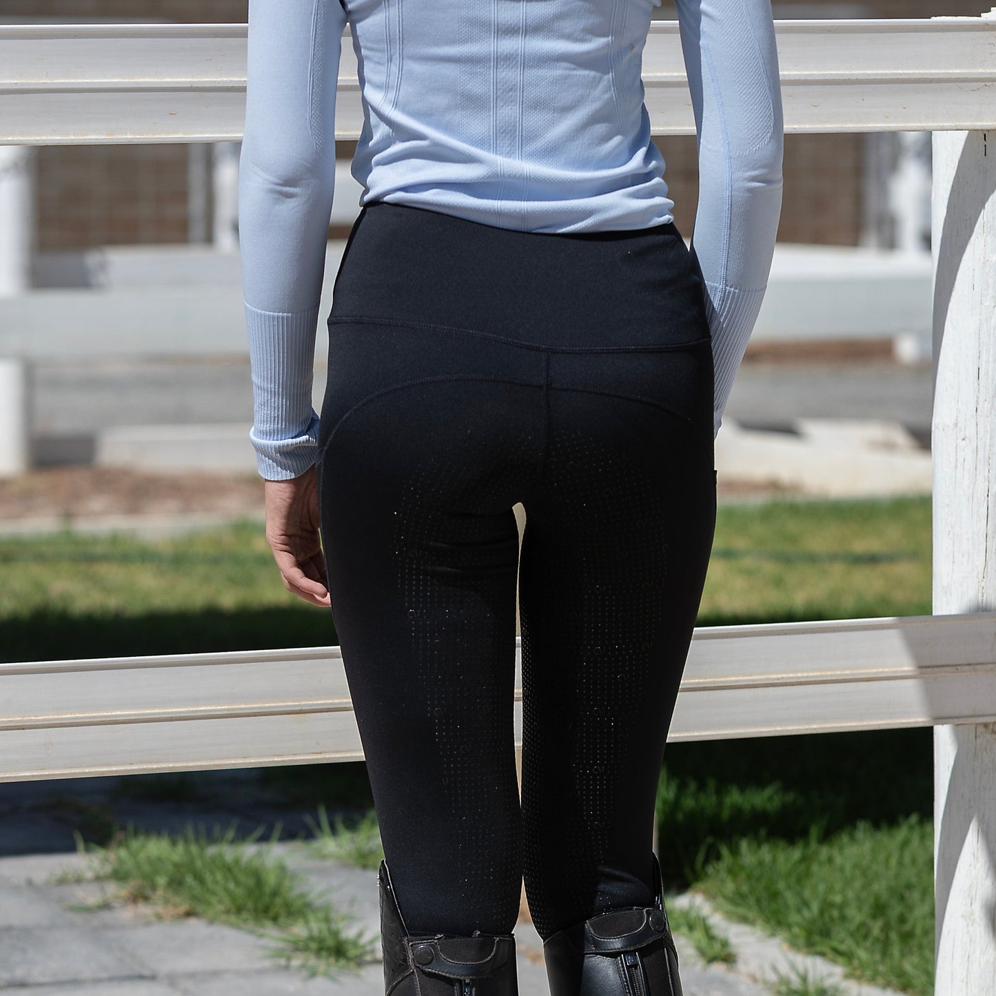QJ Riding Wear Maeve Winter Tights - EQ Saddlery
