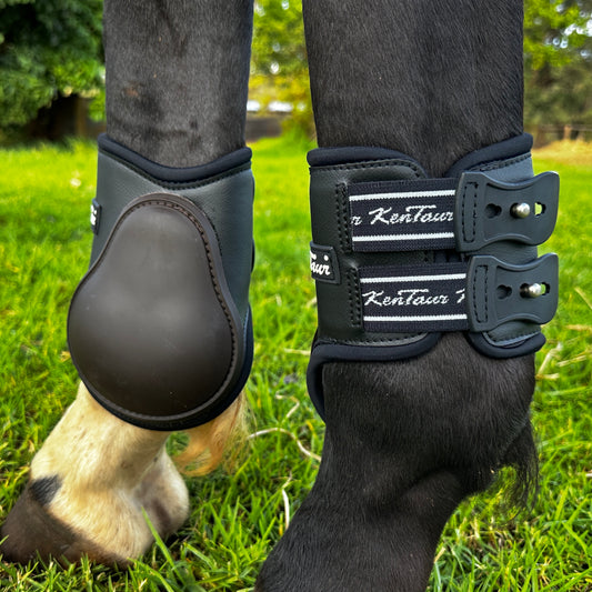 Kentaur Mega Jump Hind Boots - EQ Saddlery