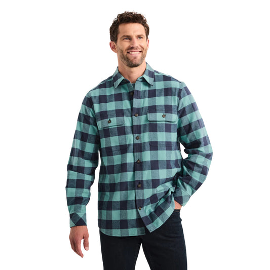 RB Sellars Mens Calvert Shirt Full Button Long Sleeve Shirt