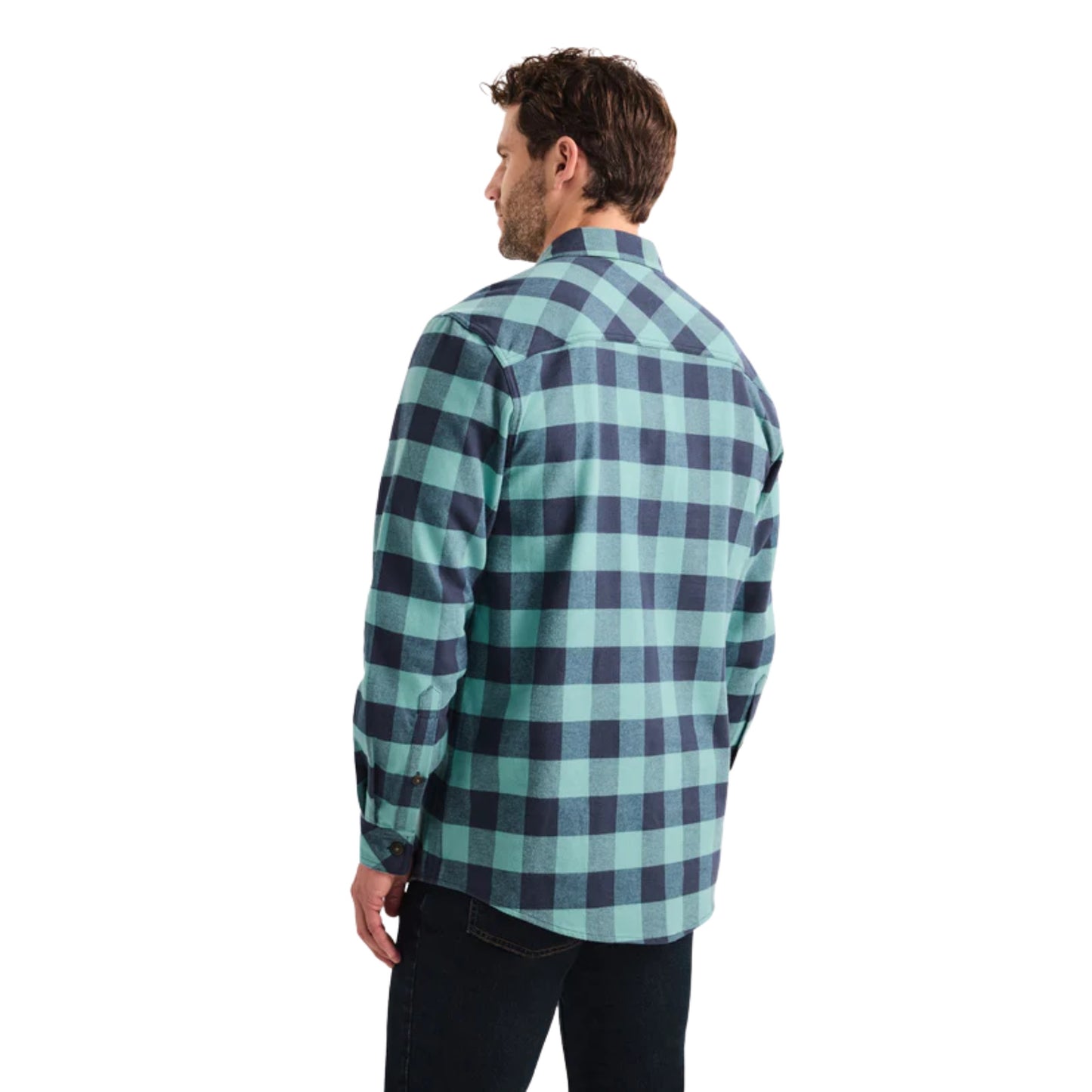RB Sellars Mens Calvert Shirt Full Button Long Sleeve Shirt