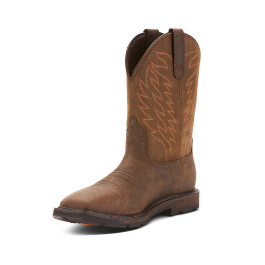 Men's Groundbreaker Wide Square Toe Waterproof Boots - EQ Saddlery