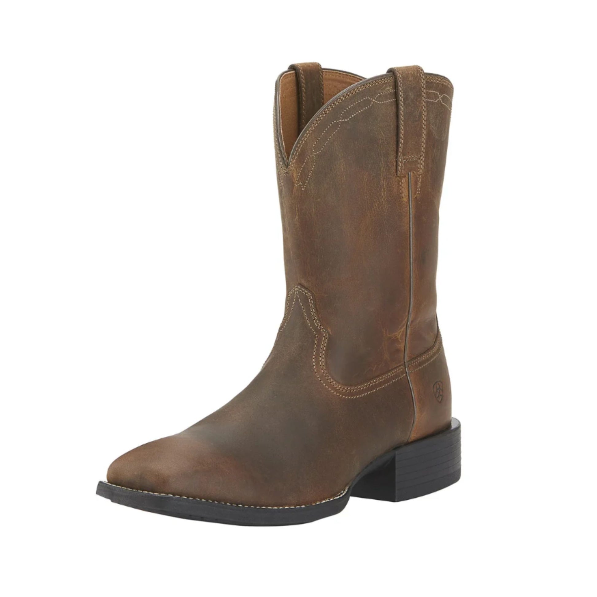 Ariat Mens Heritage Roper Wide Square Toe Boots - EQ Saddlery
