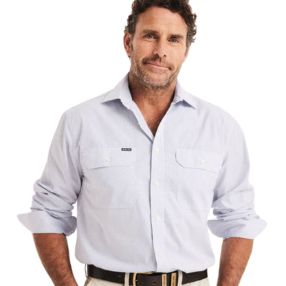 RB Sellars Mens Harvester Long Sleeve Shirt - EQ Saddlery