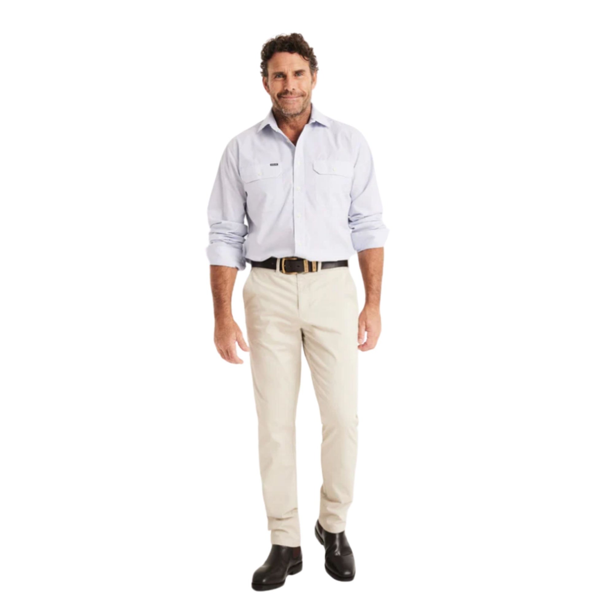RB Sellars Mens Harvester Long Sleeve Shirt - EQ Saddlery