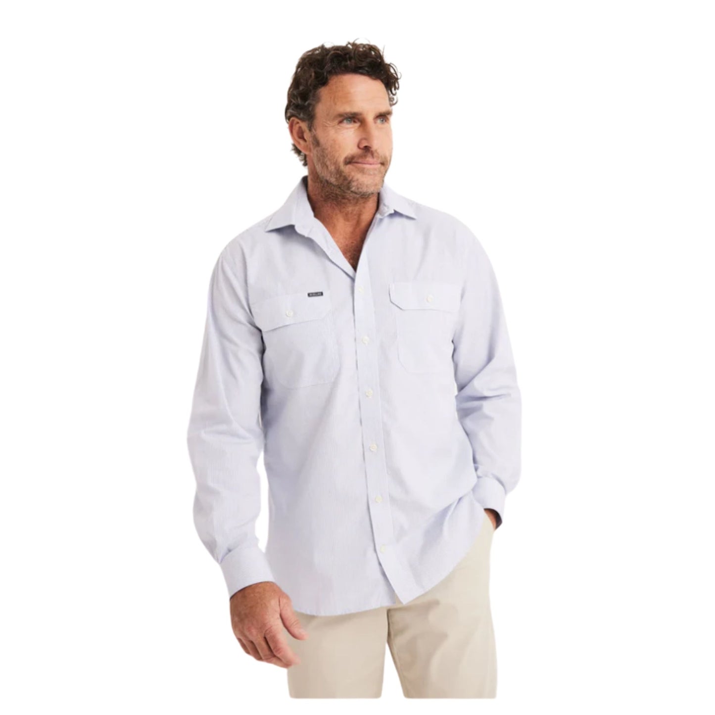 RB Sellars Mens Harvester Long Sleeve Shirt - EQ Saddlery