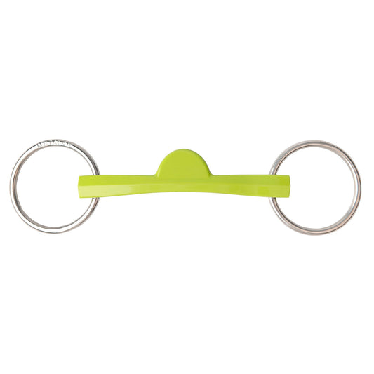 Metalab Soft Flexi Snaffle Port Bit
