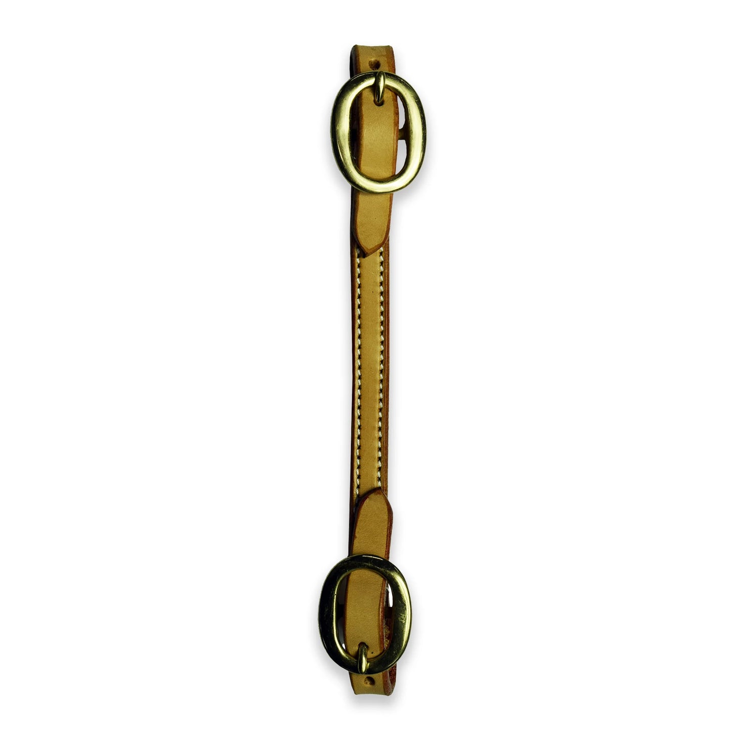 Ezy Ride Curb Strap w Brass Buckles
