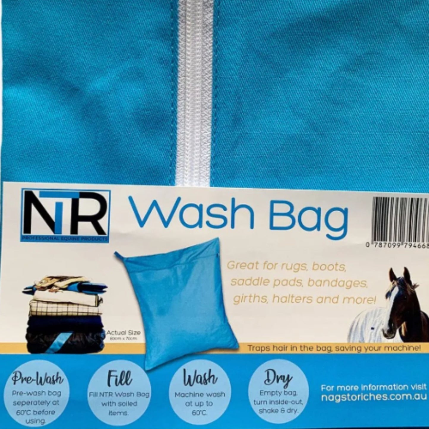 NTR Wash Bag - EQ Saddlery