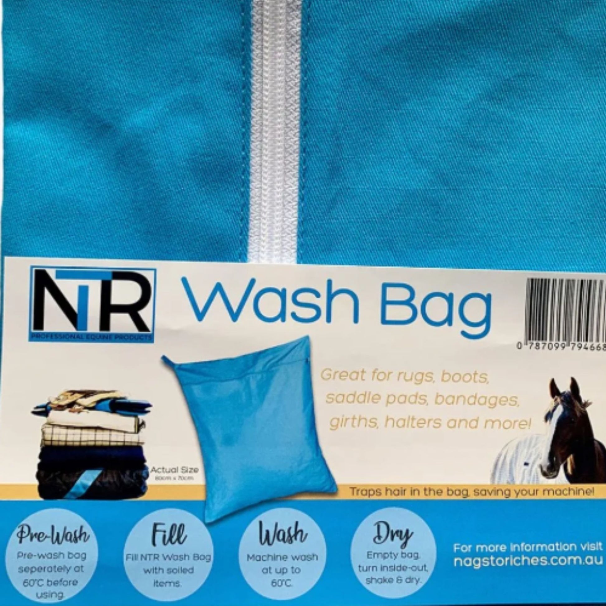 NTR Wash Bag - EQ Saddlery