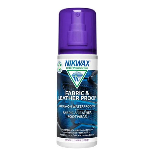 Nikwax Footwear Fabric and Leather Proof Spray