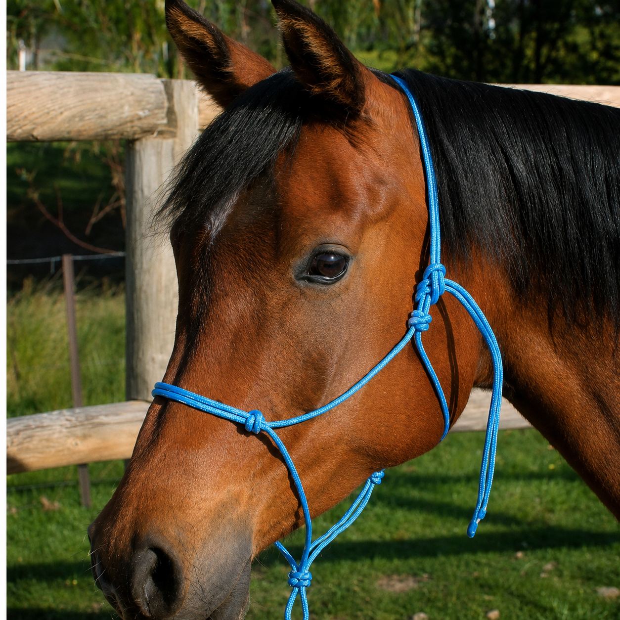 Nungar Knot Yachting Headstall 6mm
