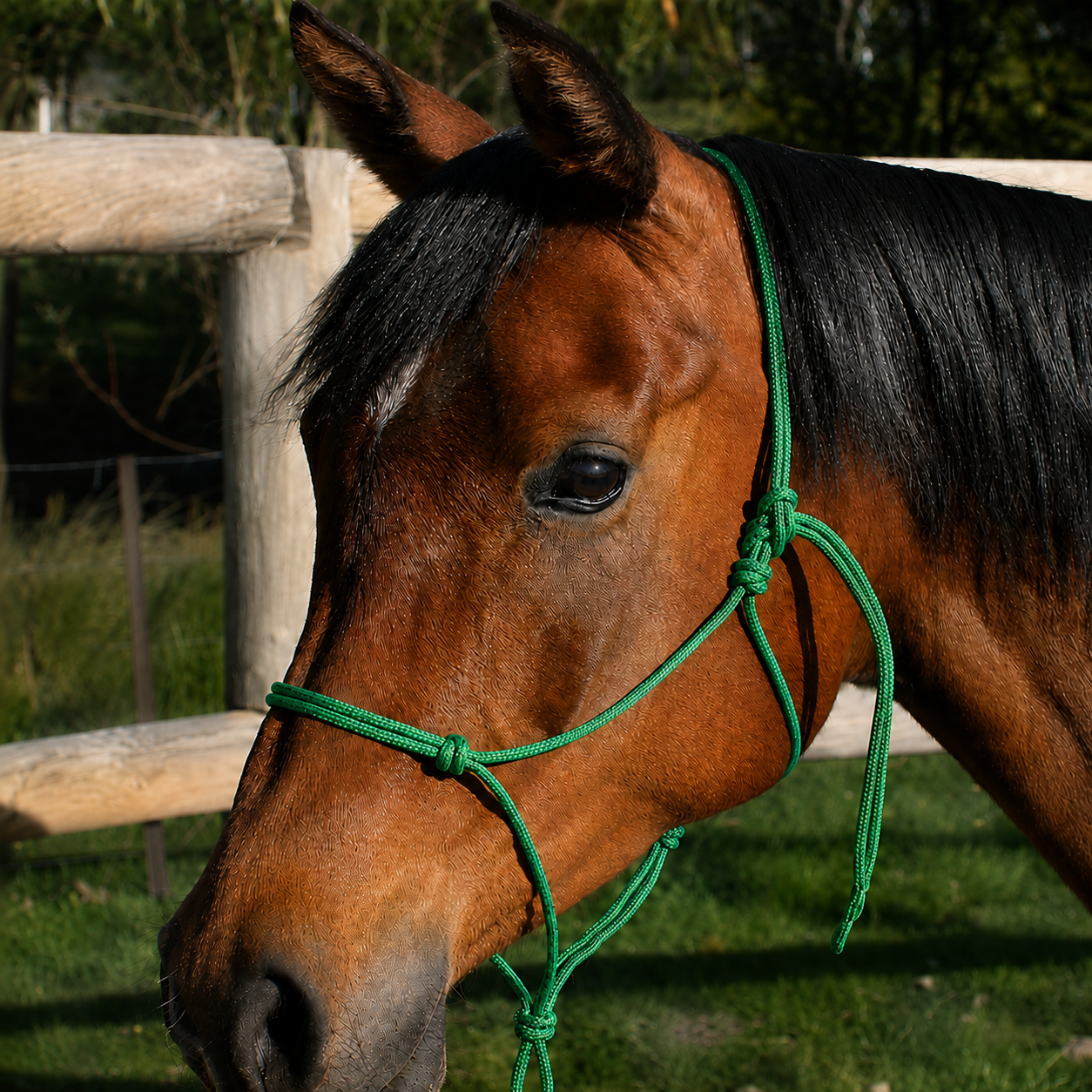 Nungar Knot Yachting Headstall 6mm