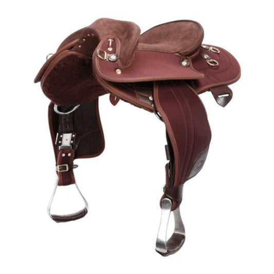 Ord River Youth Synthetic Half Breed Saddle