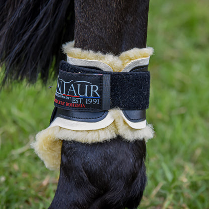 Kentaur Profi Hind Jumping Boots with Sheepskin - EQ Saddlery