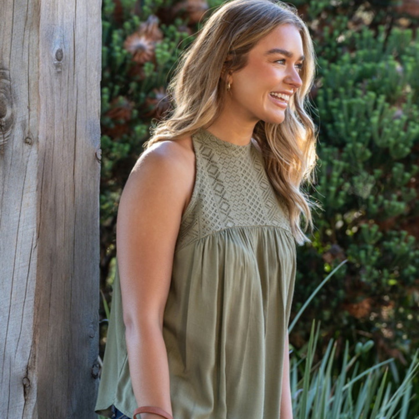 Pure Western Abigail Sleeveless Blouse - EQ Saddlery