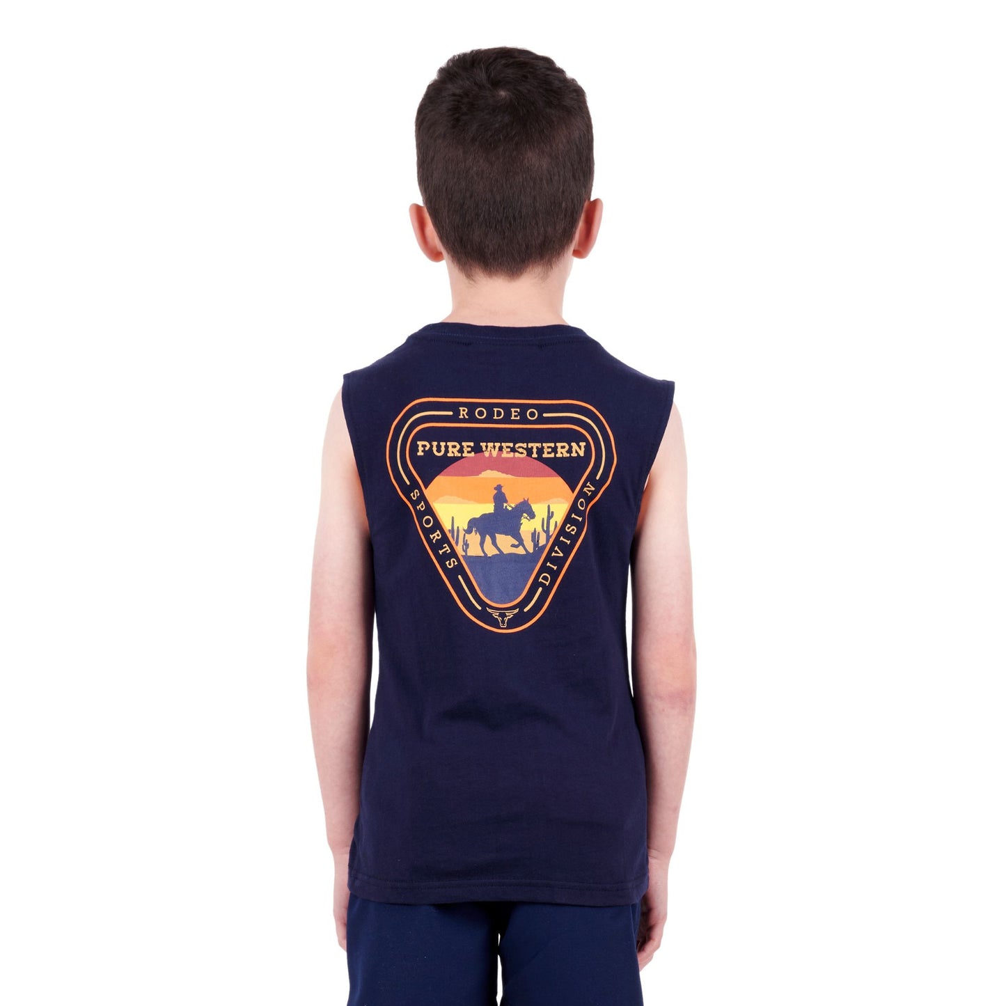 Pure Western Boys Cleveland Muscle Tank - EQ Saddlery