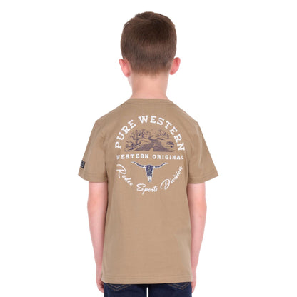 Pure Western Boys Craig Short Sleeve Tee