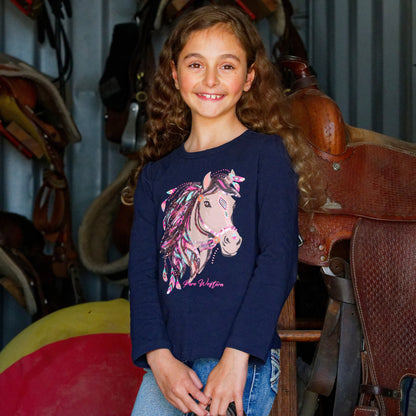 Pure Western Girls Kit Long Sleeve Tee