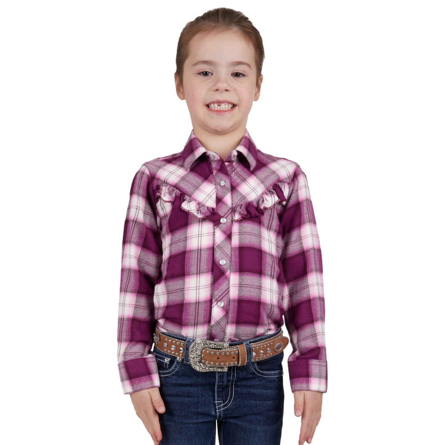 Pure Western Girls Shakia Long Sleeve Shirt