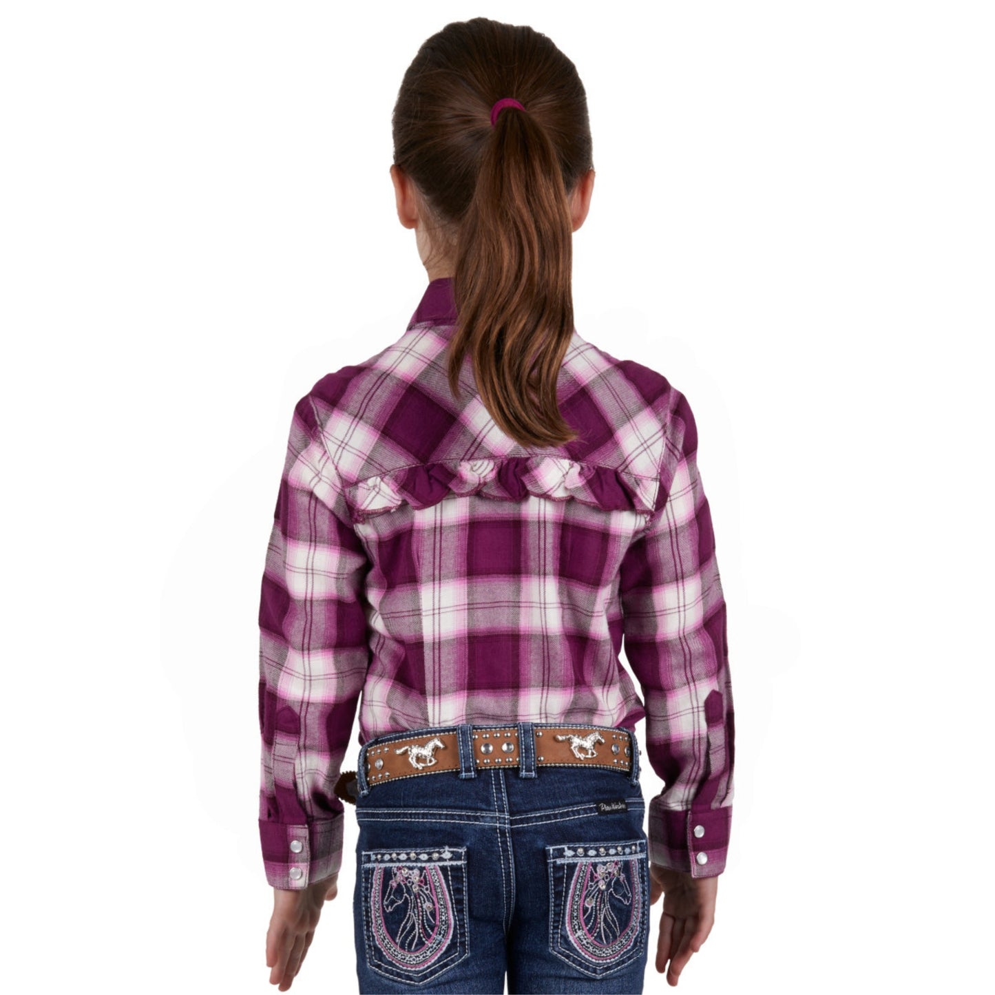 Pure Western Girls Shakia Long Sleeve Shirt