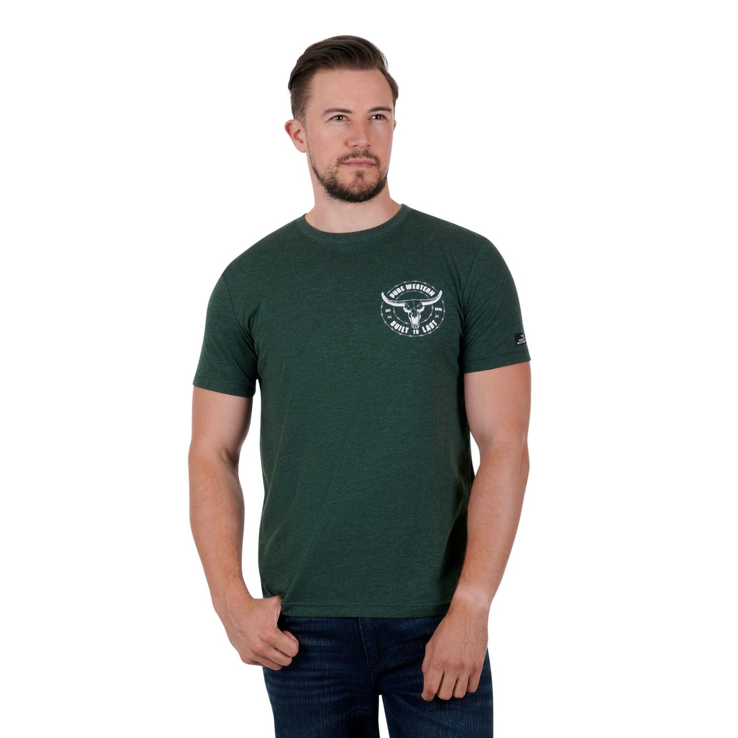 Pure Western Mens Walker Short Sleeve T-Shirt